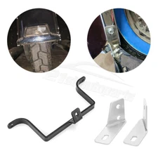 Saddlebag-To-Fender Support + Rail Fender Brackets Kit For Harley Touring 85-08