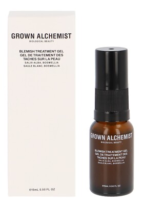 Grown Alchemist Blemish Treatment Gel: Salix-Alba, Boswellia 15 ml