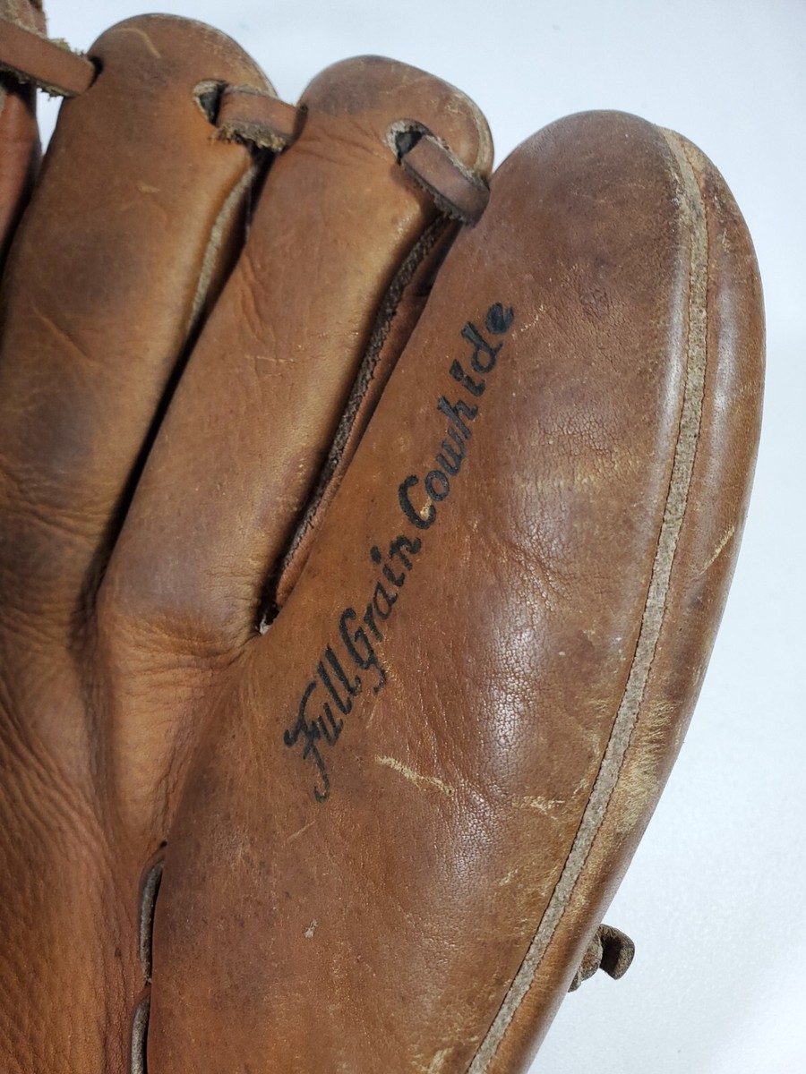 Vintage Wales Baseball Glove 8312 Professional Model Full Grain