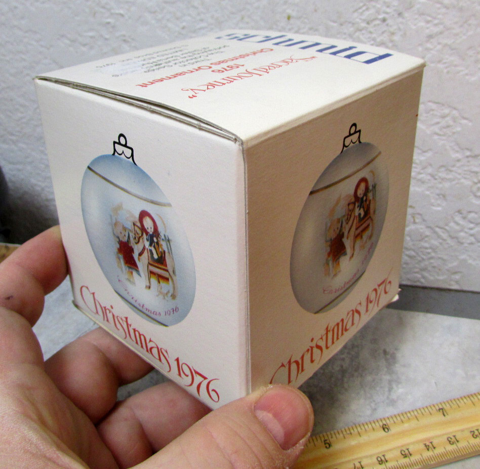 Schmid 1976 Sacred Journey Christmas Ornament w/ original box limited edition