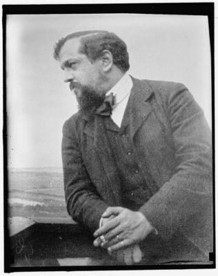 8'' x 10'' Photo Claude Debussy 1917