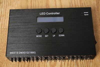 dmxページ 4 Channel MEETS DMX512(1990) LED Controller Decoder RGBW PWM | eBay