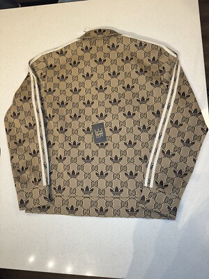 GUCCI X ADIDAS GG TRACK ZIP JACKET MENS SIZE XL | eBay