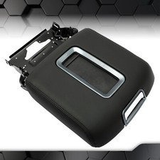 Leather Center Console Armrest Lid For 14-17 18 19 Chevrolet Suburban Silverado