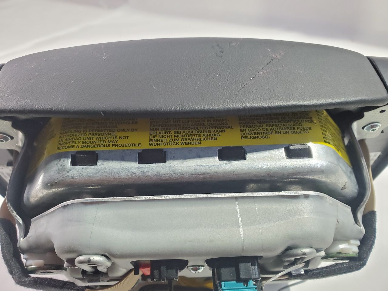 2007 Bentley Continental GTC OEM Black Steering Wheel Air Bag