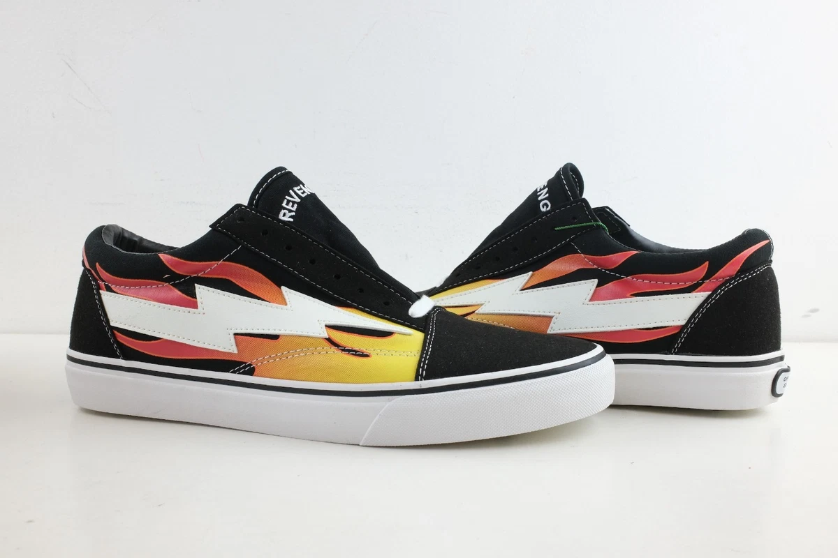 NEW REVENGE X STORM (Revenge-Flame) Men’s Sz11 Revenge x Storm Vol. 2 Black & White High Tops Sz 11 Brand  main image 2