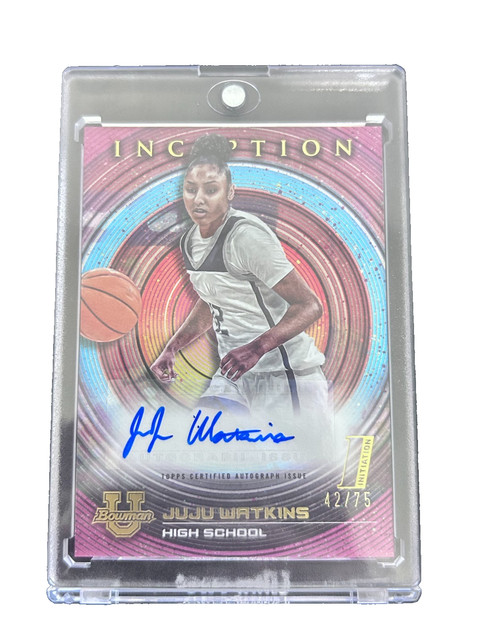 2022-23 Bowman Inception University - Autographs JuJu Watkins #BIA-JWT /75