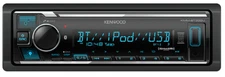 Kenwood KMM-BT332U Digital Media Receiver Head Unit Car Stereo w/ Amazon Alexa