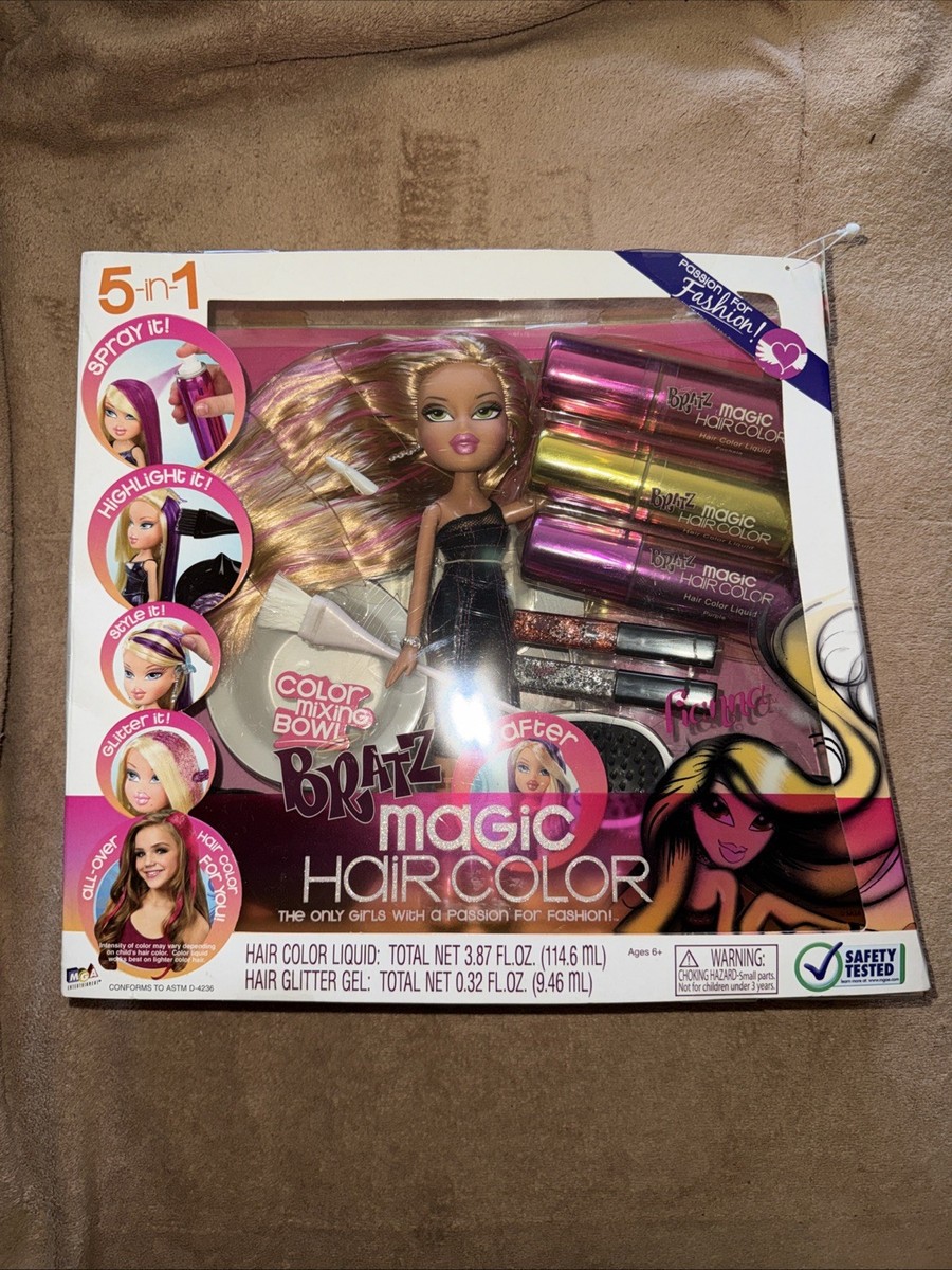 Bratz Fianna Magic Hair Color 5 In 1 Brand New VERY RARE | eBay
