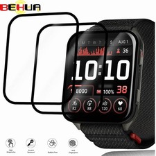 BEHUA Ultra-thin Full Cover Screen Protector for Garmin Venu SQ2   3D HD Clear