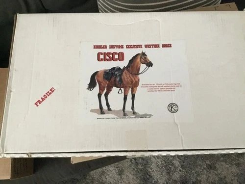 Koehler reproduction Cisco marx buckskin Horse Saddle johnny west