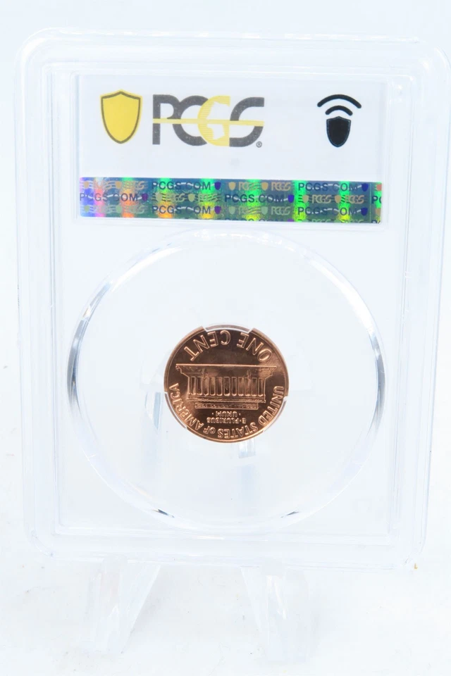 1971-D PCGS MS66RD Lincoln Memorial Cent Business Strike 1C - Image 2 of 2