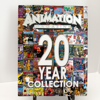 Animation Magazine - 20 Year Collection  317 Page HB 2007- 1st Edition - VG +