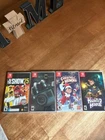 Nintendo Switch lot of 4 games; Madison, Show 25; NEW