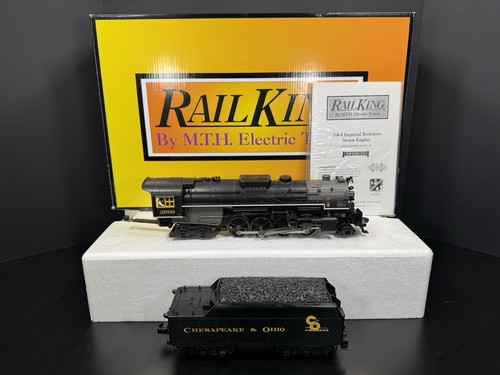 Máquina de vapor MTH RailKing 30-1764-1 C&O 2-8-4 Berkshire #2699 PS3 NUEVA EN CAJA | Zustand: Used