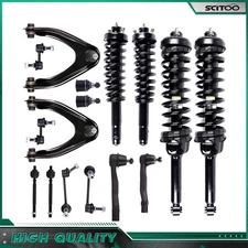 For 1997-2001 Honda CR-V Complete Struts Ball Joint Tie Rod Sway Bar Control Arm