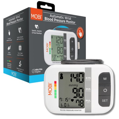 #ad MOBI Blood Pressure Cuff Wrist Blood Pressure Monitor Automatic BP Cuff wi $31.40