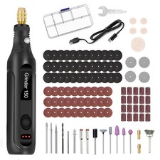 Cordless Rotary Multi Tool Variable 3-Speed&113 Accessory Set Dremel Compatible