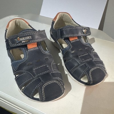 Pablosky - Superflex - Navy Sandals - Size 29 (US 12) Insole 18.95cm