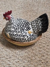Emma Bridgewater Black Toast Hen On Nest Trent England