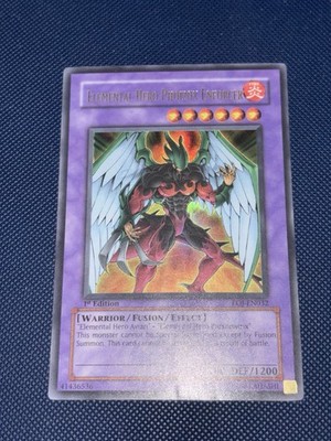 Yu-Gi-Oh! TCG Elemental HERO Phoenix Enforcer EOJ-EN032 EN Ultra Rare Gd 1st Ed