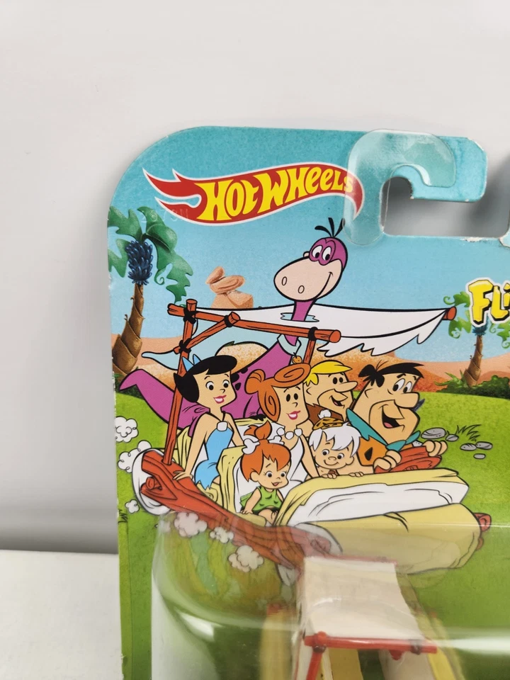 THE FLINTMOBILE THE FLINTSTONES 2013 Hot Wheels Retro Entertainment Series New - Image 4 of 4