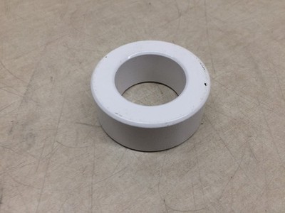 X1 Large Ferrite Bead White 1 3/8in Inside 2 1/2in Outside 1/2in Thick 1in Wide