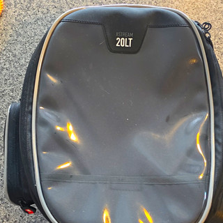 Xstream Motorcycle Tank Bag 20LT Black Waterproof Quick Release Immaculate