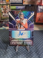 2023 Panini Obsidian - Lightning Strike Signatures Jalin Hyatt #LSS-JHY /5