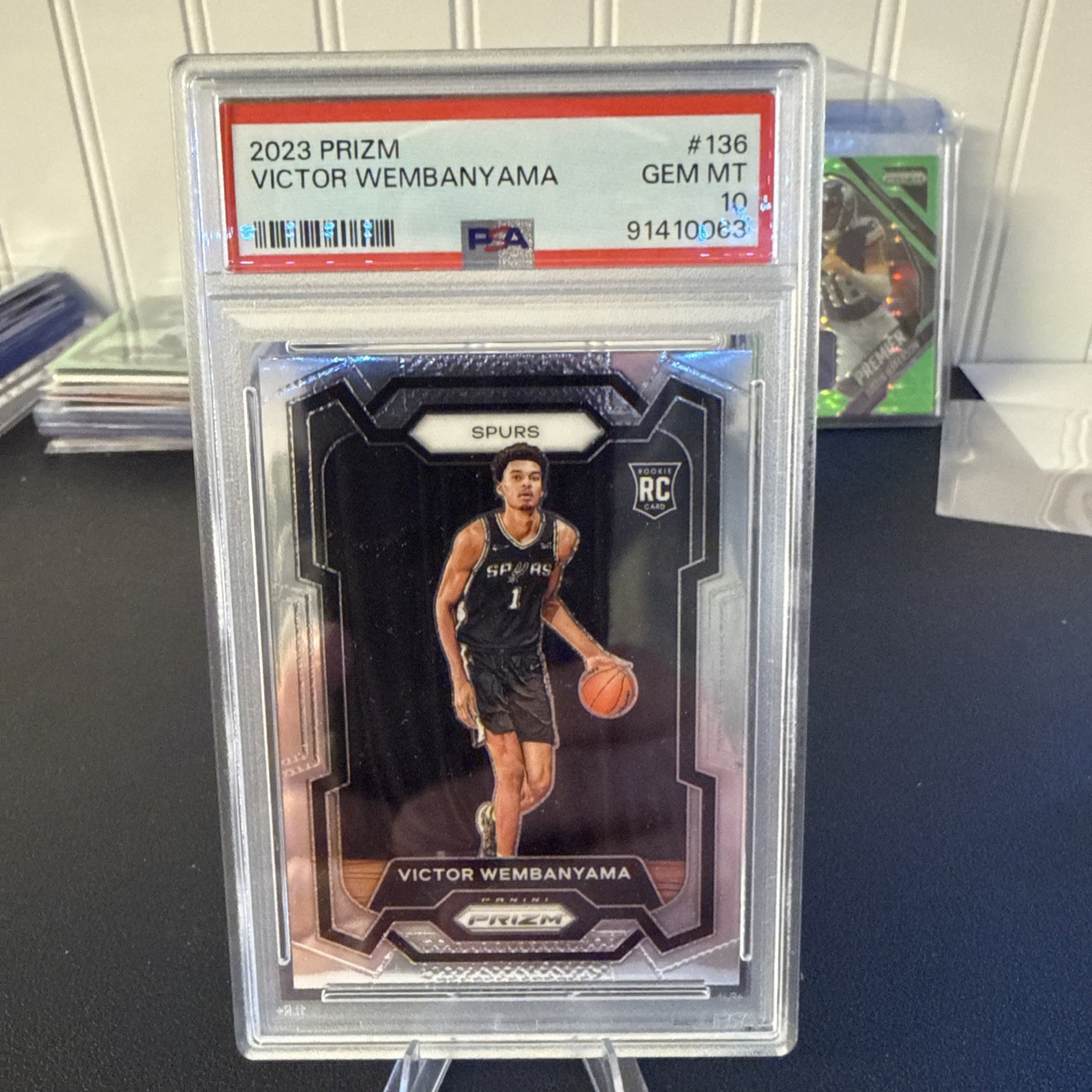 2023-24 Panini Prizm - Victor Wembanyama #136 (RC) PSA 10
