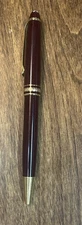 Montblanc Ballpoint  Burgundy W/gold