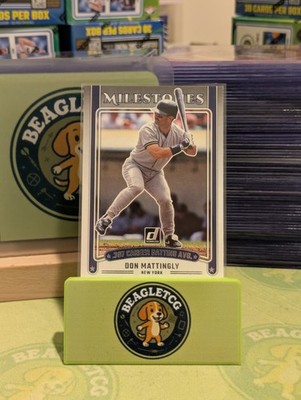2025 Donruss Baseball #8 Don Mattingly Meilensteine New York Yankees