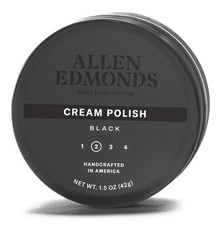 Allen Edmonds Men's CREAM POLISH Shoe Accessory Black One Size
