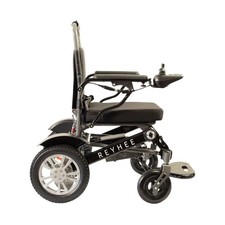 REYHEE Power Wheelchair Electric Foldable Joystick Control Black