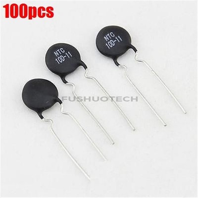 100Pcs 10D-11 10 Ohm B 2800K 3A 5% Thermistor Temperature Sensor Ntc Ic New gy #