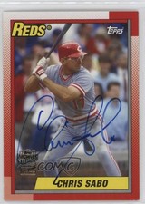 2014 Topps Archives Fan Favorites Chris Sabo #FFA-CS Auto 0c6