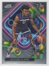 #194 Jaylen Clark 2023-24 Topps Chrome Cosmic Base RC Minnesota Timberwolves