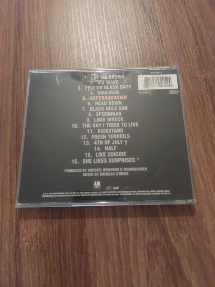 Soundgarden  - Superunknown - CD - Bild 2 von 2