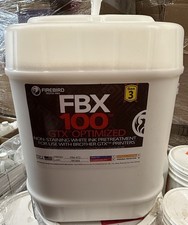 Firebird FBX100 GTX Optimized. Gen 3. Non Staining White Ink. Pretreatment. 5gal