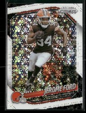 2025 Panini Prizm #227 Jerome Ford White Disco