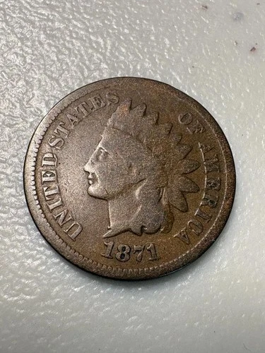 1871 Indian Head Cent Good+ Condition SKU#38436
