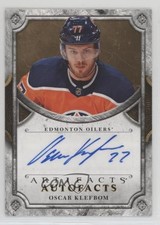2018-19 Upper Deck Artifacts Autofacts Oscar Klefbom #A-OK Auto 1o3