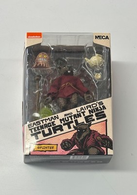 NECA Teenage Mutant Ninja Turtles Splinter Action Figure, Nickelodeon NIB