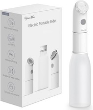 Electric Portable Bidet for Travel Daily Hygiene High Pressure Handheld, 350ML