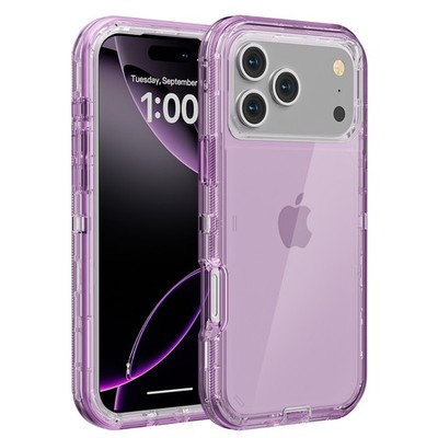 Clear Heavy Duty Case Shockproof For iPhone 17 16 15 Pro Max 14 13 12 11 XS 87