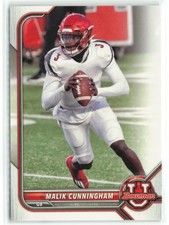 Malik Cunningham RC 2021 Bowman University Louisville Cardinals #92
