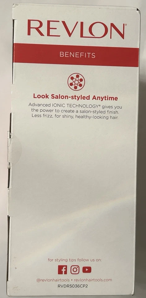 REVLON - Secador de pelo con accesorios nuevo en caja - 1875 vatios - Modelo: RVDR5036CP2 (F179 Foto 4 de 4