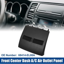 Car Center Dashboard Ac Air Vent Panel Fit For Nissan Tiida 2004-2011 Black