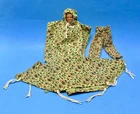 Vintage 1964 GI Joe Camo w Original Tent, Poncho & Pants Clothing Hasbro