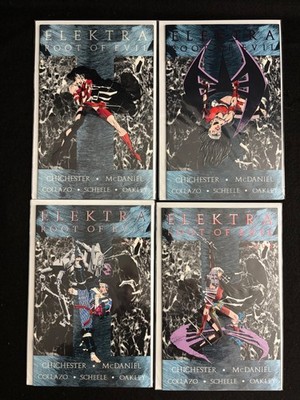 Elektra: Root of Evil 1-4 NEAR MINT Complete Series 1995 Marvel 1 2 3 4